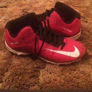 Nike alpha cleats football