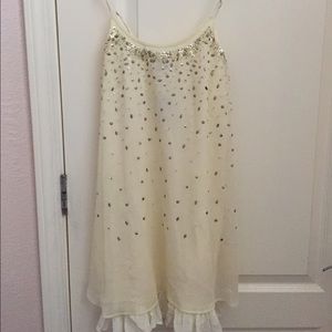 American eagle white sparkle dress