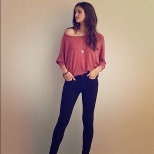 Black high waisted AE jeggings 💟💟💟