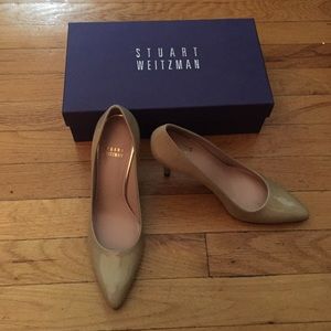Stuart Weitzman Beige Power High Heel