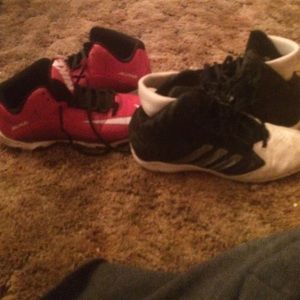 Two football cleats