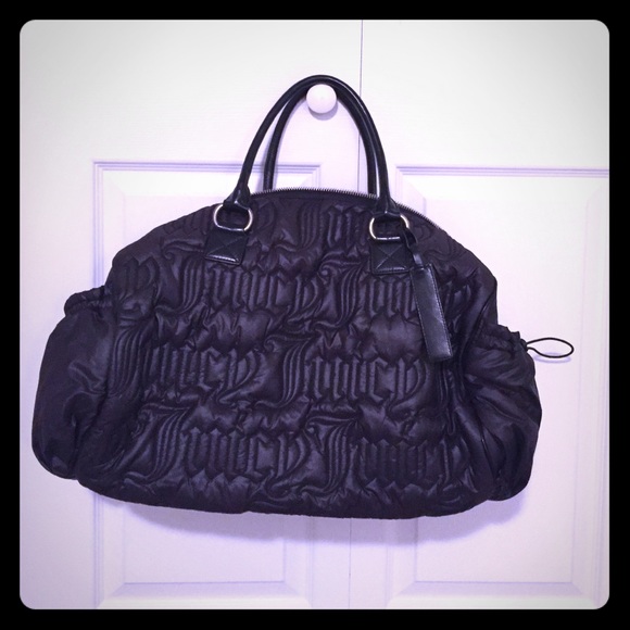 Black Juicy Couture Overnight Bag/Suitcase
