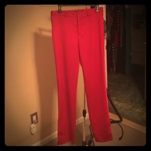 Red Ralph Lauren dress pants