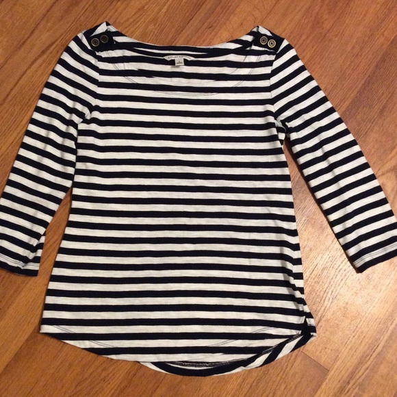 HOLD Bundle for Channa-Navy Striped top and Levis