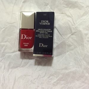 Dior Vernis Rouge 999 (red nail polish) 2 in stock