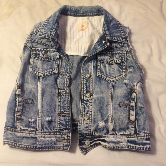 Denim vest