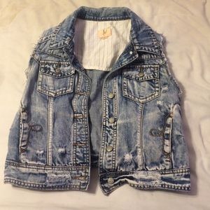 Denim vest