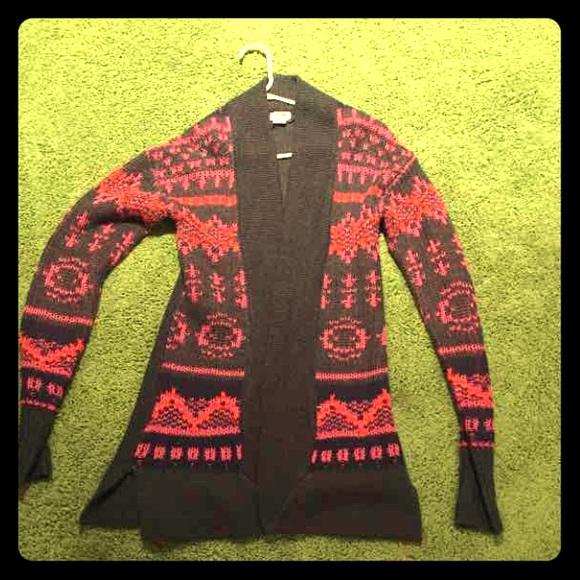 Super warm Aztec cardigan
