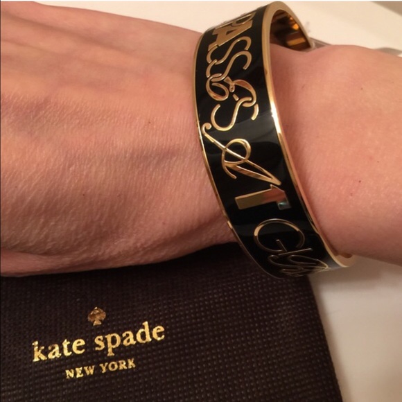 kate spade bangle. Boys make passes...! Price Firm - Picture 2 of 4