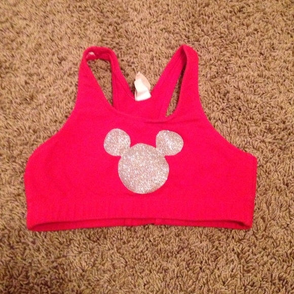 Red Disney Sport's Bra