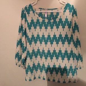 Chevron blouse