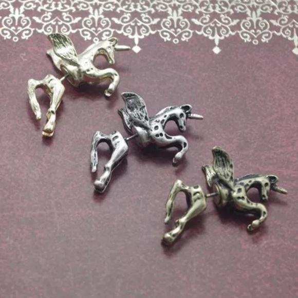 Unicorn / Pegasus earring - Picture 3 of 3
