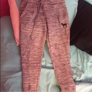 VS Pink joggers NWOT