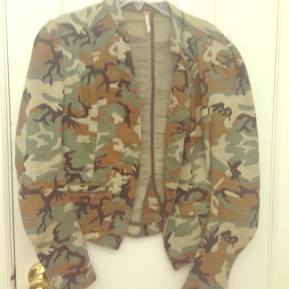 Army jacket by free people.