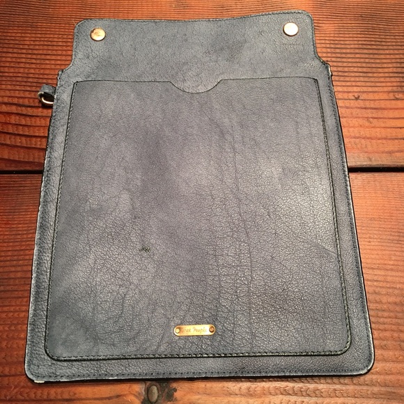 Free People distressed leather iPad case