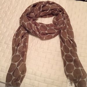 NEW WITH TAGS polka dot scarf