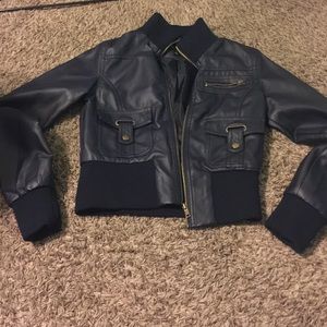 Leather jacket
