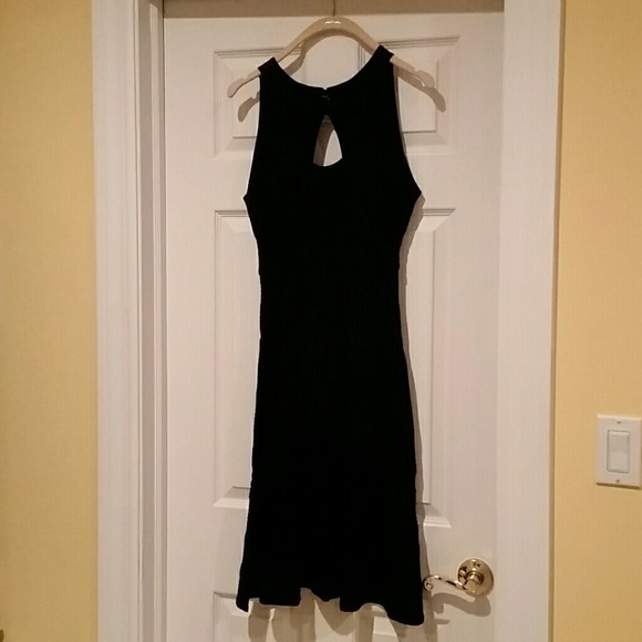 Yoana Baraschi Navy Ribbed Dress