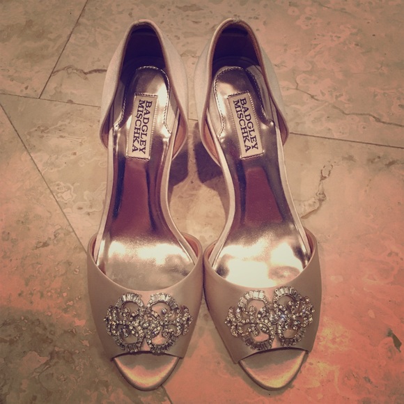 Designer heels great for wedding