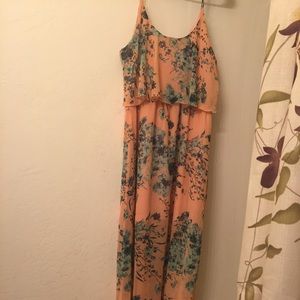 Modcloth sheer maxi dress w/ slip