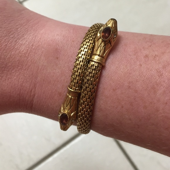 Stella & Dot Serpent Bangle
