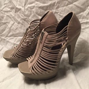 Jessica Simpson Katerina Platform-Ash Gray-Size 9