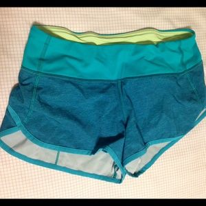 Lululemon Speed Shorts
