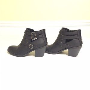 Black booties by Madden Girl