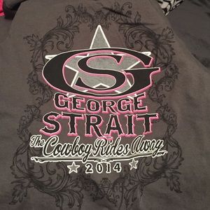 George strait shirt from final concert