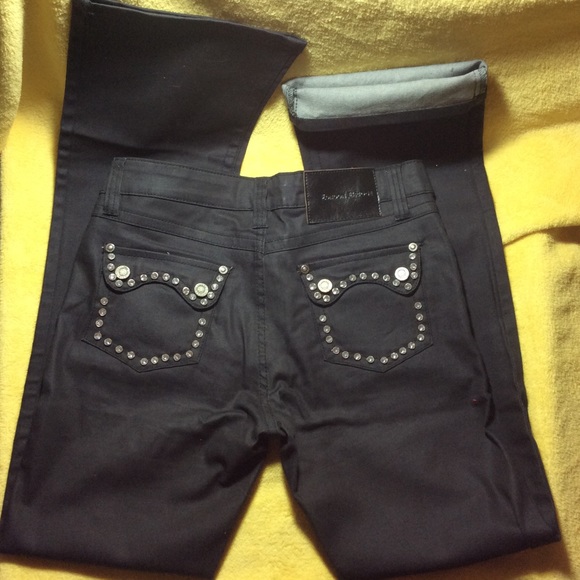 London Bridge Bootcut Rhinestone Detail - Picture 3 of 3