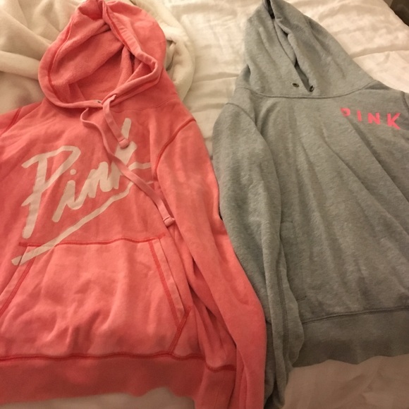 Lot of 2 VS pink hoodies