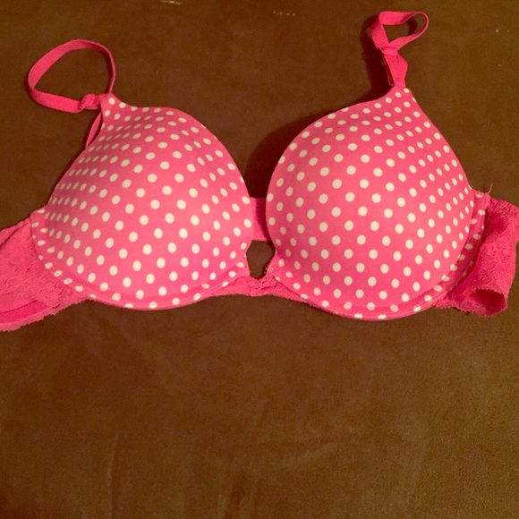 Pink Polka Dot Maiden Form 34C