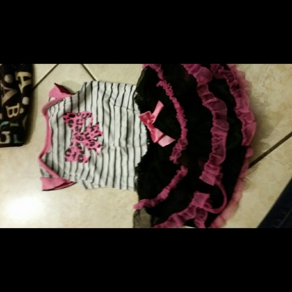 Little Girls Tutu Outfit