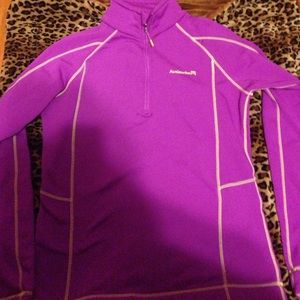 2 Avalanche Half zip up jacket (purple) & orange