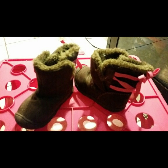 Little Girl Furry Boots