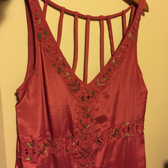 Strappy Beaded Dress