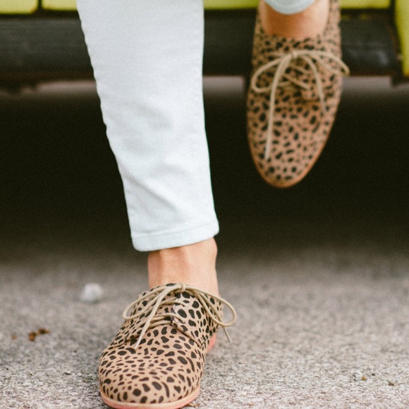 DOLCE VITA Cheetah print Oxfords❤️