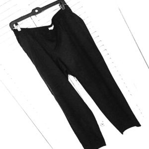 GAP black slouchy ankle length trousers, maternity