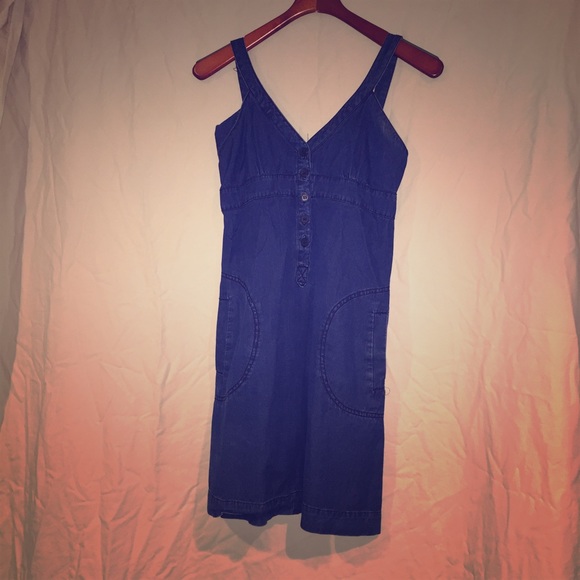 Jean dress classic style Size 6