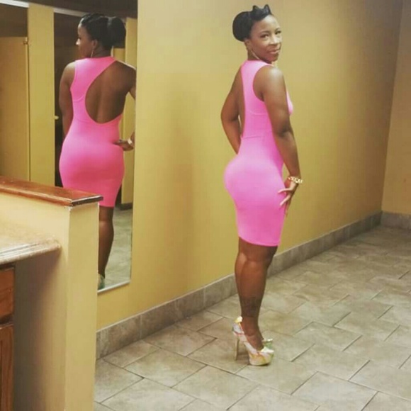 Hot Pink Dress