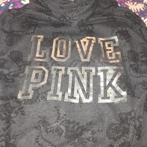 VS Pink Zip-up Sweatshirt