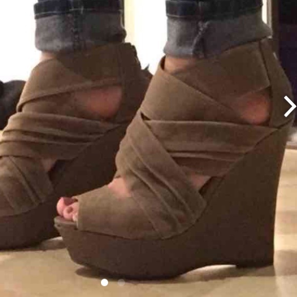 IN SEARCH OF:  These Charlotte Russe Wedges