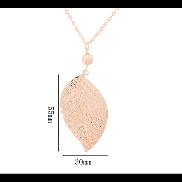 🌿Gold Leaf Jewelry Set🌿 - Picture 4 of 4