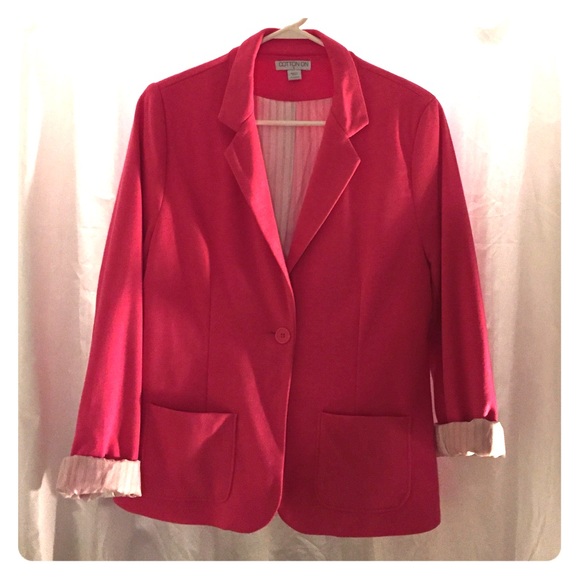 Hot Pink Boyfriend Blazer