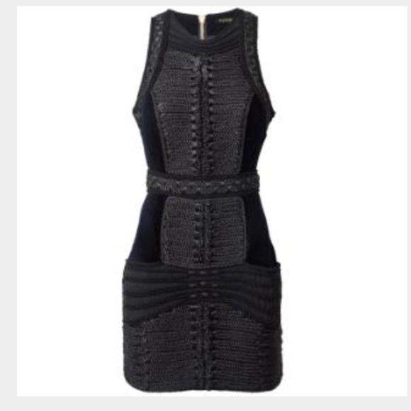 New Balmain X H&M Velvet Dress size 2