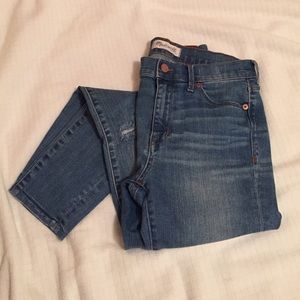 Madewell High Riser Skinny Denim
