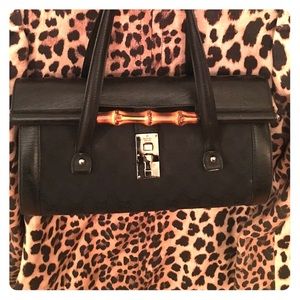 Gucci Vintage Bamboo Barrel Bag