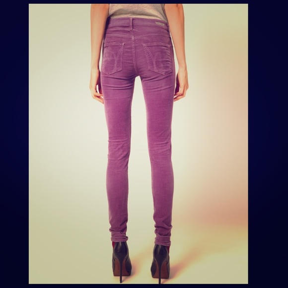 Citizens of Humanity Avedon cords 28 purple