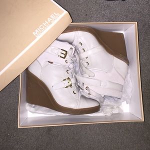 Michael Kors Vanilla Skid Wedge