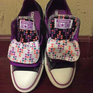 Hearts on Hearts Converse Sneakers